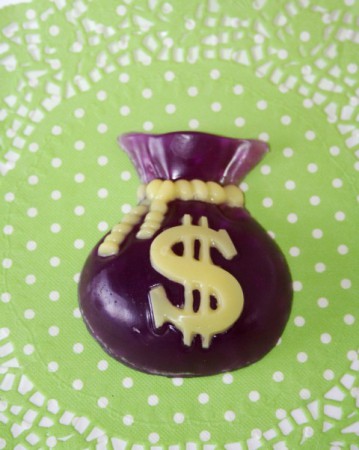 мыло ручной работы "Мешок денег" 