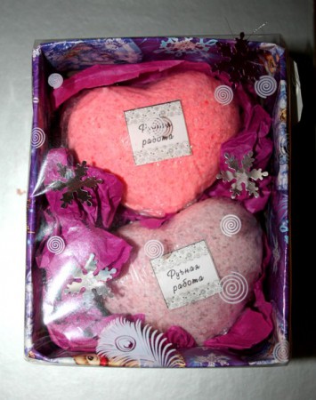 Новогодний набор бомбочек для ванной