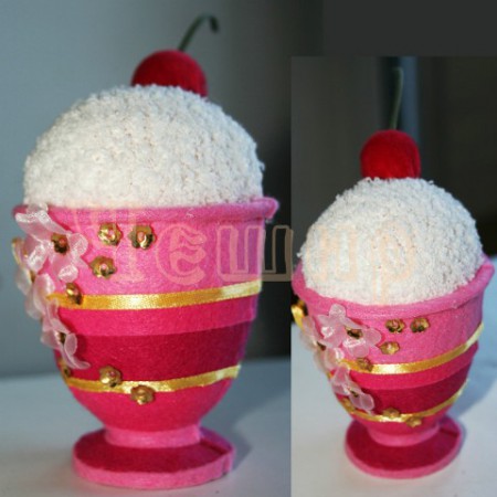 игольница "Вишневый коктель"