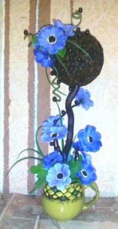 Кофейный топиарий