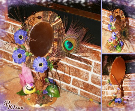 Настольное зеркальце